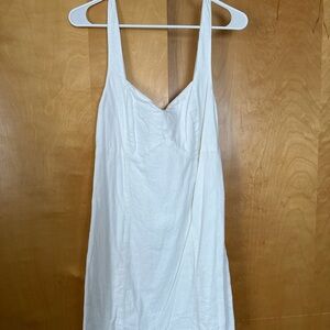 Abercrombie & Fitch White Linen Dress
